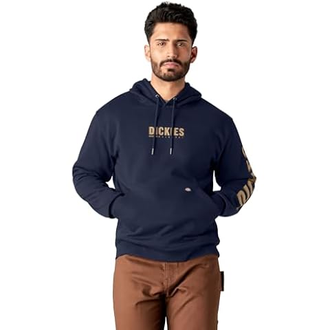 Dickies Men's Graphic DWR Pullover Fleece Cover