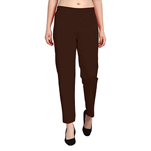 Image of SriSaras Women's Premium Cotton Trousers /Pants