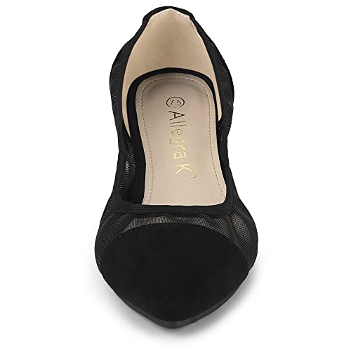 Chaussures plates en maille légères et élégantes pour le bureau