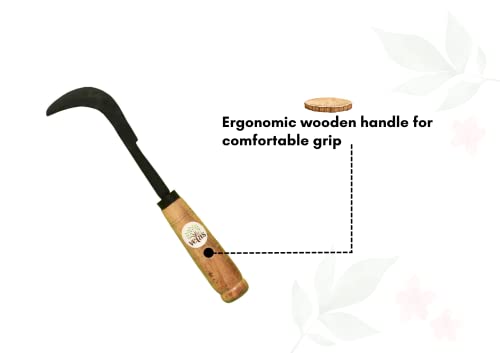 VETAS Soil Digger Hand Tools, Hand Weeder for Gardening