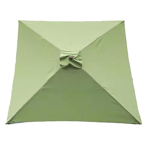 Toldo de repuesto beige de 2x2m para sombrilla de patio con 4 varillas