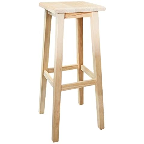 Tabouret haut Acan en bois Cover