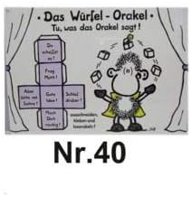 Sheepworld Postcard "The Dice Oracle of" No 40