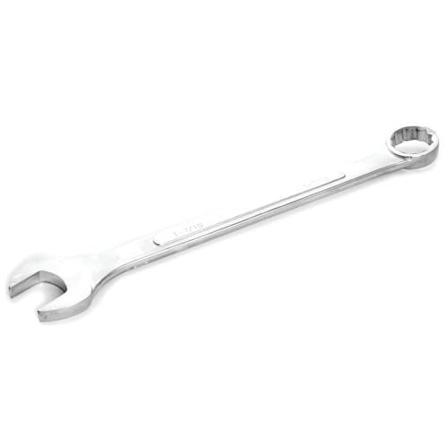 Image of Performance Tool W377B 12-Point Combo Wrench with Satin Chrome Finish 1-7 /16-Inch Jumbo Wrench