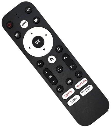 AWO Replacement Remote Control Compatible for VOPLLS Q5,for VISSPL H86,for Futuzen P30 Mini Portable...
