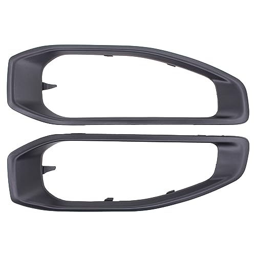 ApplianPar Front Driver and Passenger Side Fog Light Cover for Jeep Wrangler 2018-2026, Gladiator 2020-2026