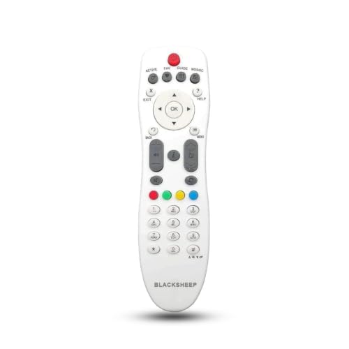 Image of BLACKSHEEP Videocon New Model D2H Remote Original HD Box Set Top Box (Non Voice | Not RF) Exactly Same Remote Will Work Only - Please Match The Image with Your Old Product