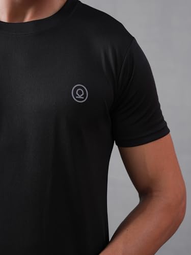 Image of CHKOKKO Gym T Shirts for Men Workout Activewear Solid Quick Dry Sports Tshirt for man Breathable Lightweight Half Sleeve Regular Fit Round Neck Running Boys T Shirt