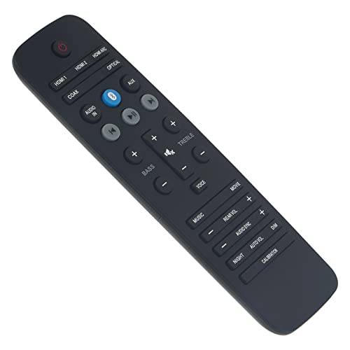VINABTY Replacement Remote Control Fit for Philips Soundbar Speaker Fidelio B5 Xs1 - Image 2