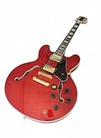 SEMI-HOLLOW ACOUSTIC RESONANCE – Featuring classic dual F-Holes, this guitar allows air to move inside the body, creating a warm, airy, and "woody" tone that solid body guitars cannot replicate. It delivers the perfect natural reverb for clean jazz c...