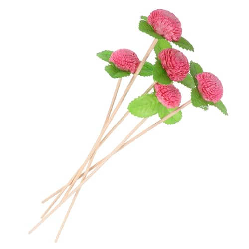 RORPOIR Wedding Aromatherapy Sticks 5pcs Diffuser Sticks Natural Aroma Flowers