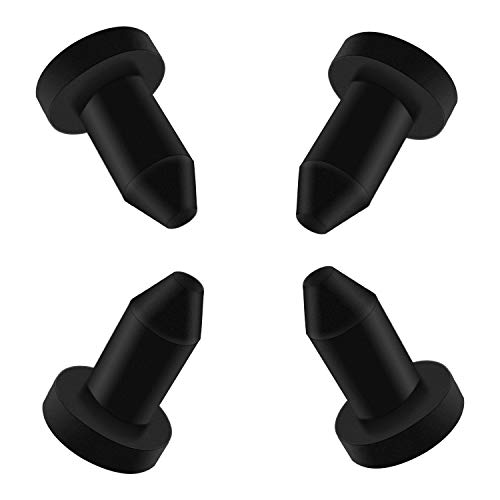 Nordun 4 Pack Kayak Drain Plug Push in Compatible with Sun Dolphin Kayaks Aruba 8 SS, Aruba 10, Bali 8, Excursion 10 Fishing Boats, Pedal Boats, Most Kayak(4 Pack)