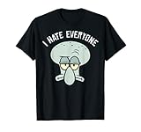 SpongeBob SquarePants Squidward I Hate Everyone T-Shirt
