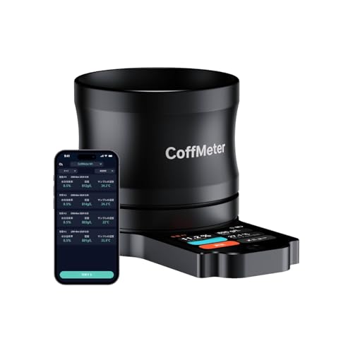 Coffmeter A1 コーヒー豆の焙煎度合いをチェック Amazon.co.jp: CoffMeter A1 コーヒー豆・粉焙煎度測定 デジタル