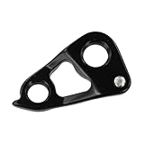 Auratrove Support de dérailleur arrière en alliage d'aluminium pour vélo de route Scott Addict Solace, adaptateur CNC noir 52 x 31 mm M5