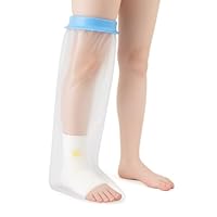 Duschschutz Bein, Wiederverwendbar Beinschutz Beim Baden, Wasserdichte Beinabdeckung Für Die Dusche, Wasserdichter Gipsschutz Für Die Beine Und Füße, 76cm