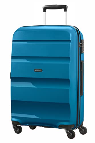 American Tourister Bon Air - Spinner M, maleta, 66 cm, 57.5 L, azul (puerto azul)