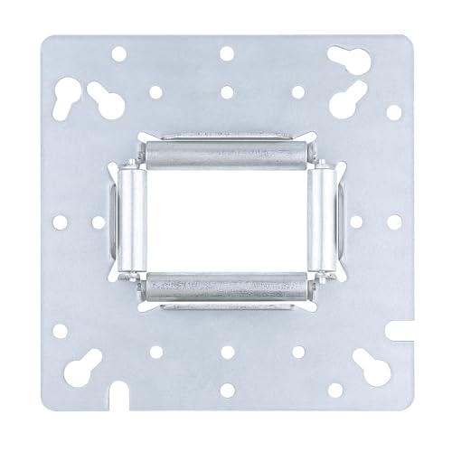 Qlvily 4.7-Inch Universal Wire Pulling Tool, Durable Metal Wire Puller with Built-in Rollers for Scratch-Free Pulls, Fits All Standard Outlet Boxes, Pack of 1