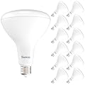 Sunco 12 Pack BR40 LED Light Bulbs, Indoor Flood Lights, Recessed Can Light Bulb, 1400 LM, 17W (100W Equivalent), 4000K Cool White, Dimmable, E26 Base, for Home, Bedroom, Kitchen UL