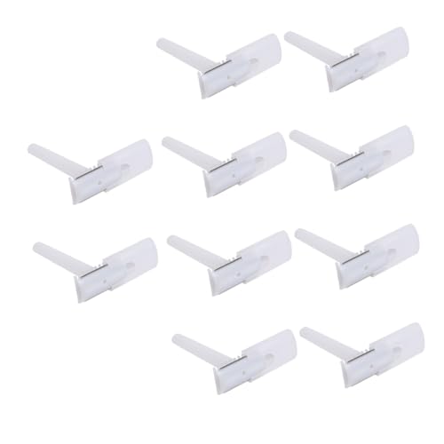 FONDOTIN 25個入り一次性剃毛刀 男女兼用ボディヘアトリマー 腋毛シェーバー 白色 旅行にもな軽量 耐久性設計