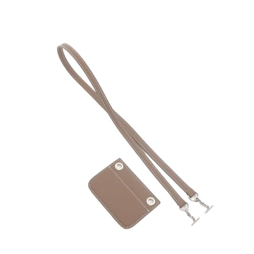 Alça de ombro modificada compatível com carteira Hermes Constance, Cinza e prata, One Size