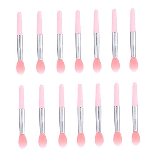 WOFASHPURET 1Set Silicone Lip Brush Applicator for Lipstick Lip Mask Transparent Handles for Womens Makeup Routine Fashion Enthusiasts