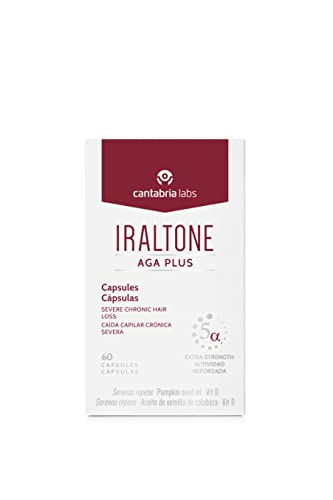 Iraltone Aga Plus Capsulas - Complemento Alimenticio para el Manejo de la Caída Capilar Crónica...
