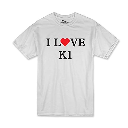 Terence Hill T-Shirt - I Love K1 (Weiss) (S)