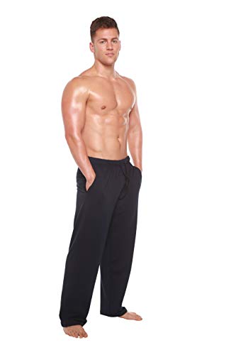 Spun Bamboo Men's Bamboo Viscose Fleece Lounge Pants4
