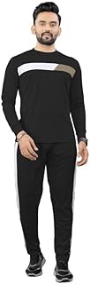 Men’s Lightweight Nylon Tracksuit Set–Long Sleeve-DIAMOND WITH COLOR KHAKHI 14-P2-picture-27