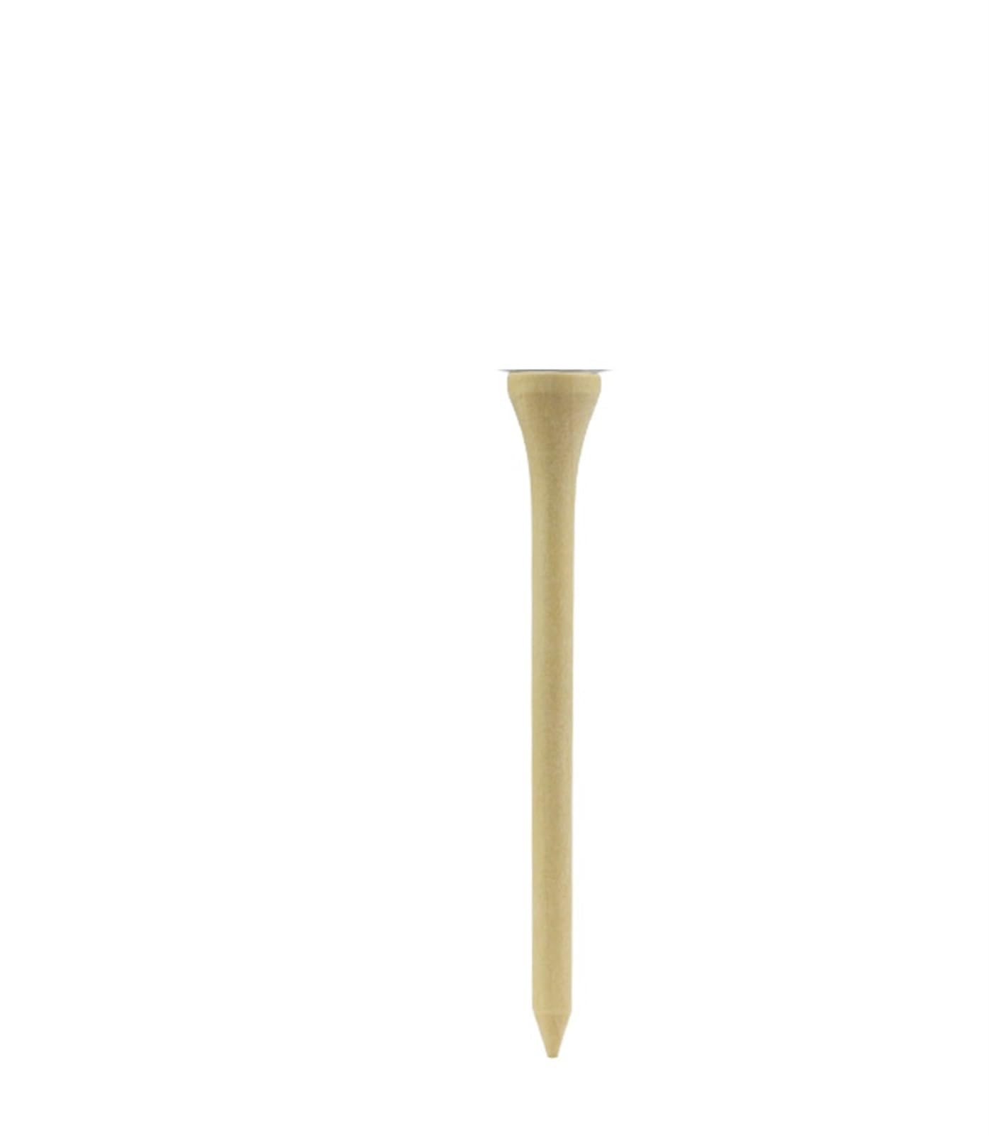 Golf Tee 100Pcs Golf Tees Holz Tees Länge Golf Ball Halter Holz Golf Tees FüR Einen Idealen Abschlag