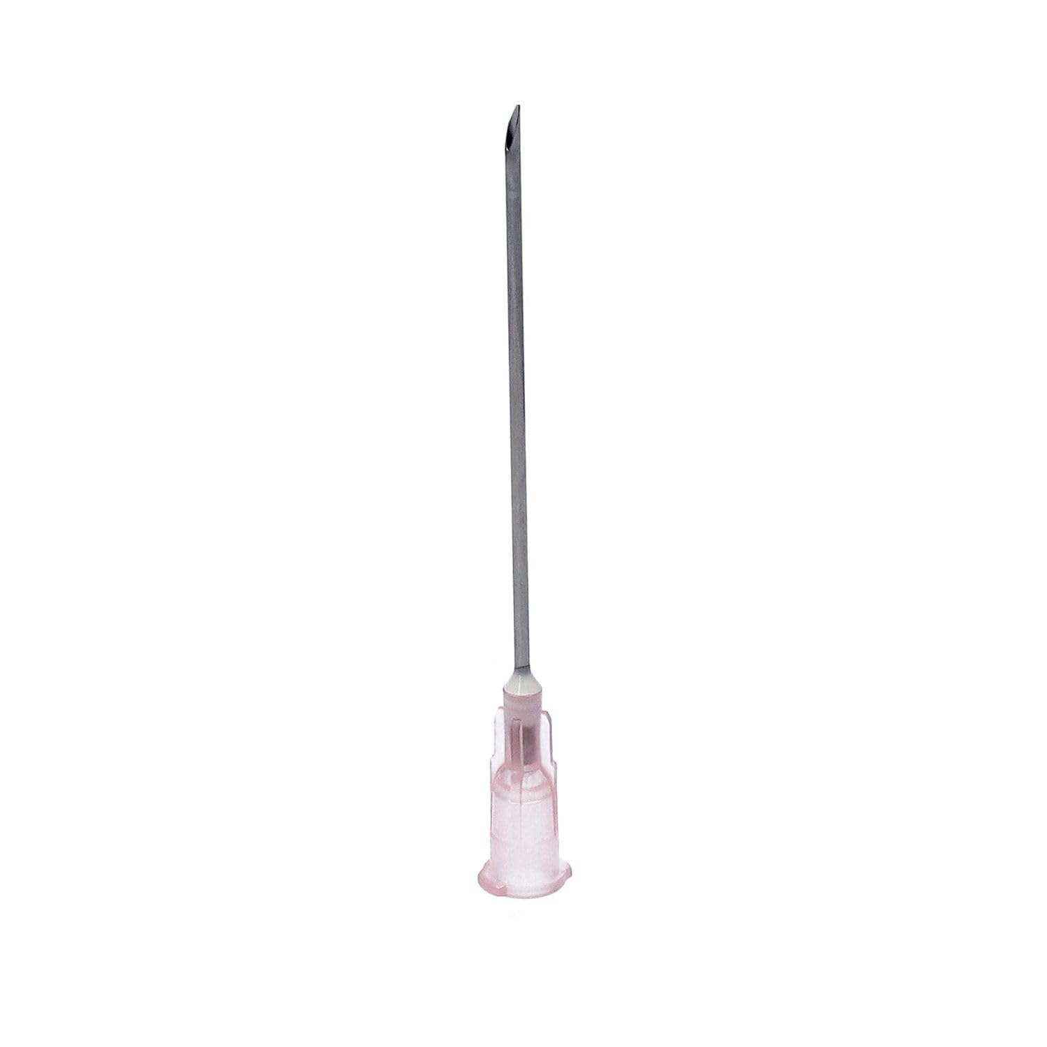 Aiguille d'injection, stérile 18G (1,2 x 50 mm), sans phtalate - Boite de 100 pièces