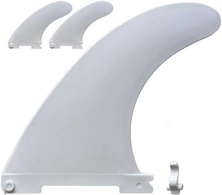 Replacement Paddle Board Lock Fin Inflatable SUP Stand Up Paddle Board Accessory Quick Lock Fins - Center Fin and Side Fins