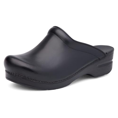 Dansko Women's Sonja Black Cabrio Mule 7.5-8 M US
