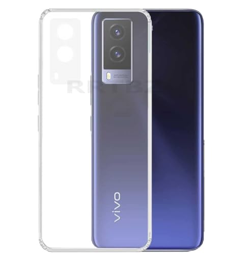 Image of Soft Back Case Cover Compatible with Compatible with Vivo V21e 5G, TPU
