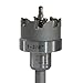 Klein Tools 31860 Heavy Duty Hole Cutter, 1-3/8-Inch Carbide Hole Cutter Cuts Stainless Steel, Mild Steel, Iron, and Copper