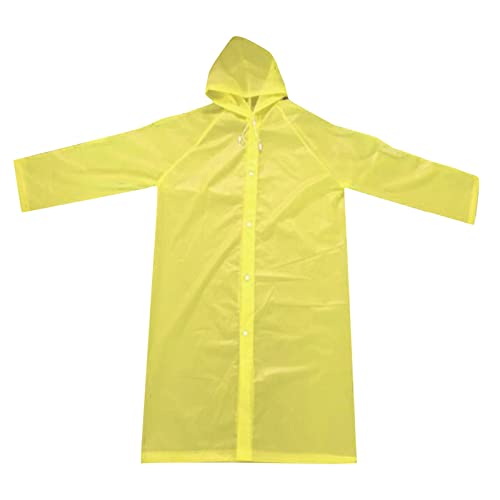 Rain Ponchos for Adults, Eva Material Waterproof Quick-Dry Fabric Rain Ponchos Hoodie with Drawstring Adjustment for Outdoor，Blue - image 7