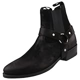 sendra chelsea boots damen  Sendra Stiefeletten 14387 Schwarz, Schuhgröße:EUR 46