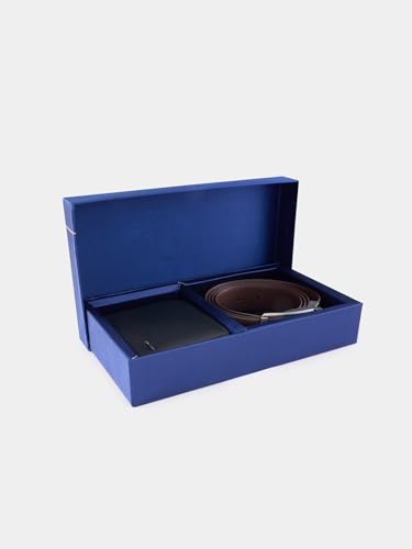 Image of Park Avenue Men's Reversible Belt & Wallet Combo Giftset