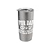 Fur Dad Man Myth Snack Dealer Funny Dog Cat Stainless Steel Insulated Tumbler