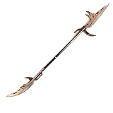Mtxc Superhero Moive Cosplay Black Order Corvus Glaive Weapon Spear Gold