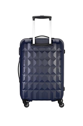 Image of Kamiliant Polypropylene by American Tourister Medium Check-in Hard Shell 4 Wheels Spinner Suitcase Luggage (66 Cm) - KAM Spectrum SP 66CM-Midnight Blue