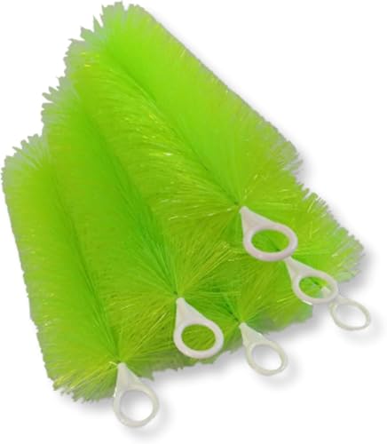 Livmorx 大型フィルターブラシ ロール式フィルター用ブラシフィルター材 フィルター材 水槽・淡水魚・熱帯魚・海水魚・錦鯉・池用 ゴミ除去 30/40/50cm 50本入り (50cm,グリーン)