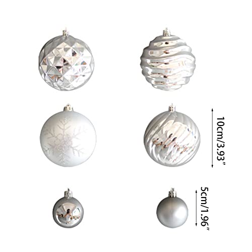 Boules de Noël incassables 30 pièces pour décorer votre sapin sans danger - 4