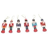 Ornement casse-noisette : conçu avec une forme de soldat classique avec une couleur et une finition soignée, figurine de soldat casse-noisette classique
