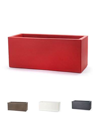 Teraplast Schio Cassa 100 cm bloembak, antraciet, 100 cm - Image 3