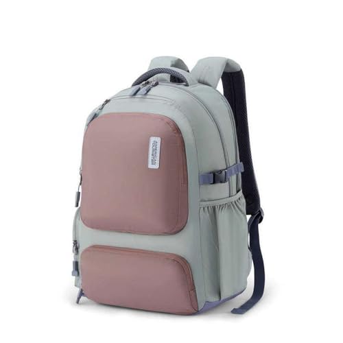 Image of American Tourister Zipper Brett 3.0 Polyester Men's Backpack (Free Size, Brown)