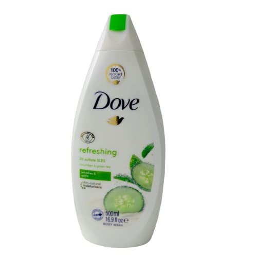 3 Dove Nourishing And Restore Body Wash 16.9Oz, Go Freash-Cucumber & Green Tea)10 #TOP1