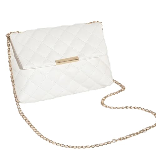Bolsinha Feminina LukeSports Grade Diamante Mini Bolsa (Branco)