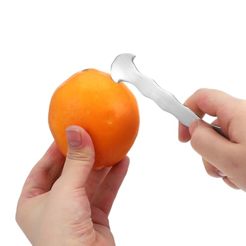 Stainless Steel Orange Peeler Tool, Multi-Functional Citrus Peeler Tool,...